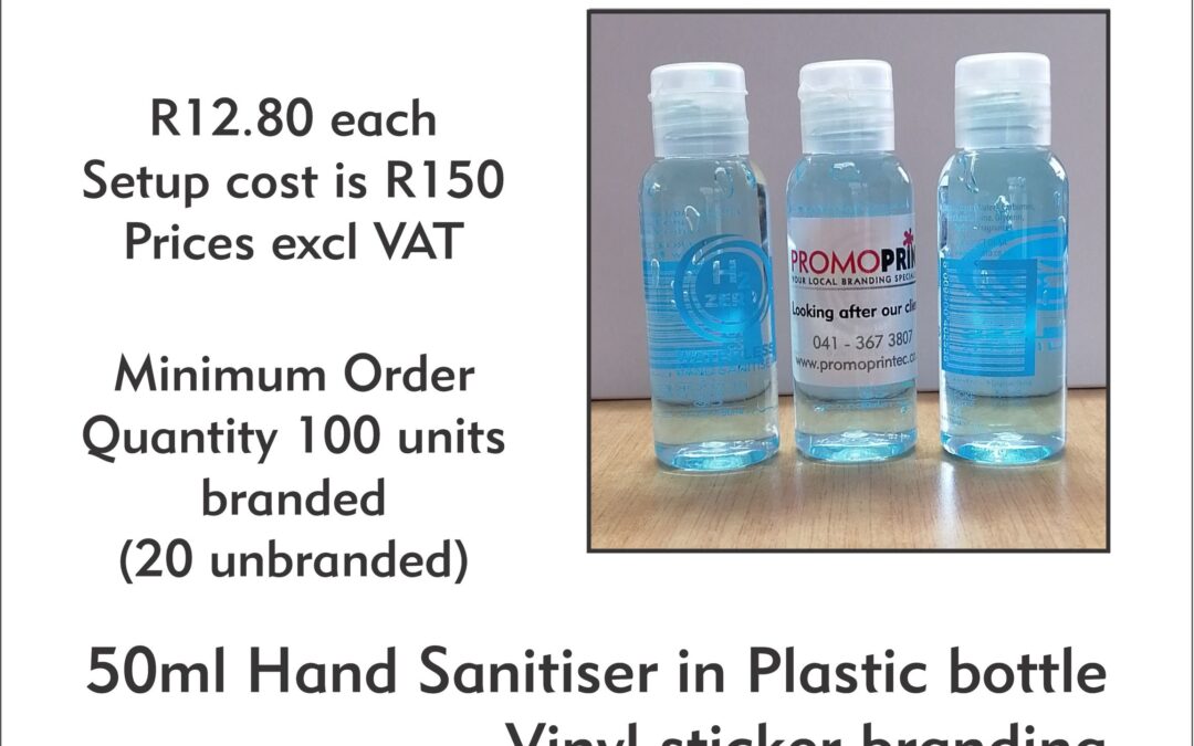 Hand Sanitiser special
